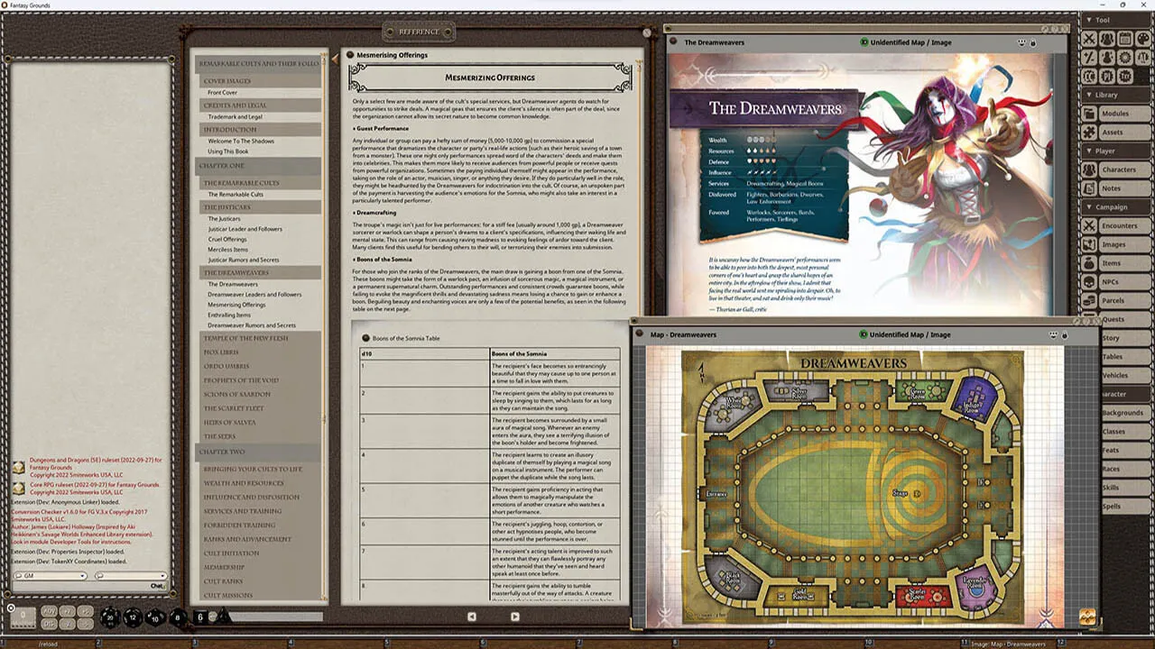 Fantasy Grounds - Remarkable Cults & Their Followers Screenshot 5
