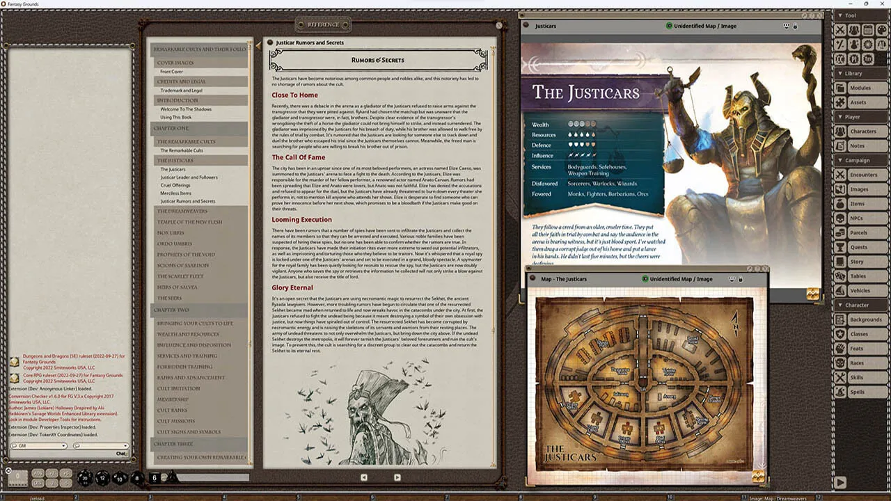 Fantasy Grounds - Remarkable Cults & Their Followers Screenshot 2