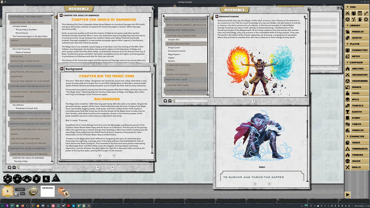 Fantasy Grounds - Savage Rifts(R): Arcana & Mysticism Screenshot 2