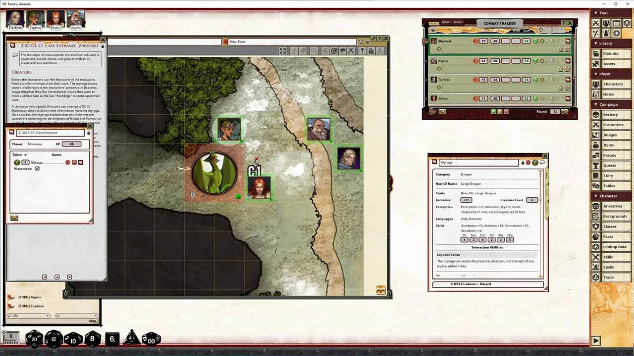 Fantasy Grounds - Pathfinder 2 RPG - Gatewalkers AP 2: They Watched the Stars Screenshot 3