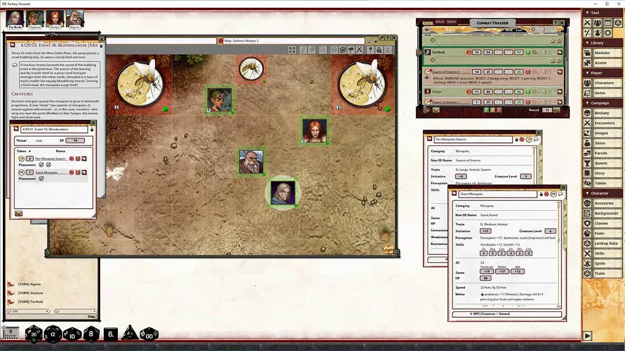 Fantasy Grounds - Pathfinder 2 RPG - Gatewalkers AP 2: They Watched the Stars Screenshot 5