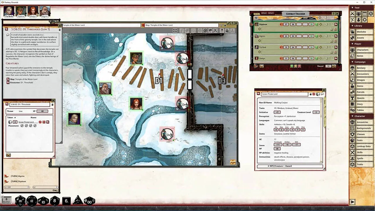 Fantasy Grounds - Pathfinder 2 RPG - Gatewalkers AP 2: They Watched the Stars Screenshot 4