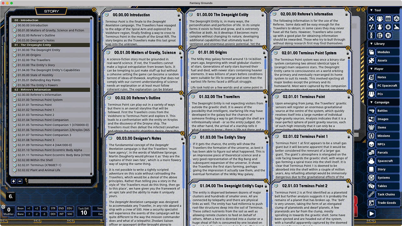 Fantasy Grounds - Deepnight Revelation Core Set Screenshot 6