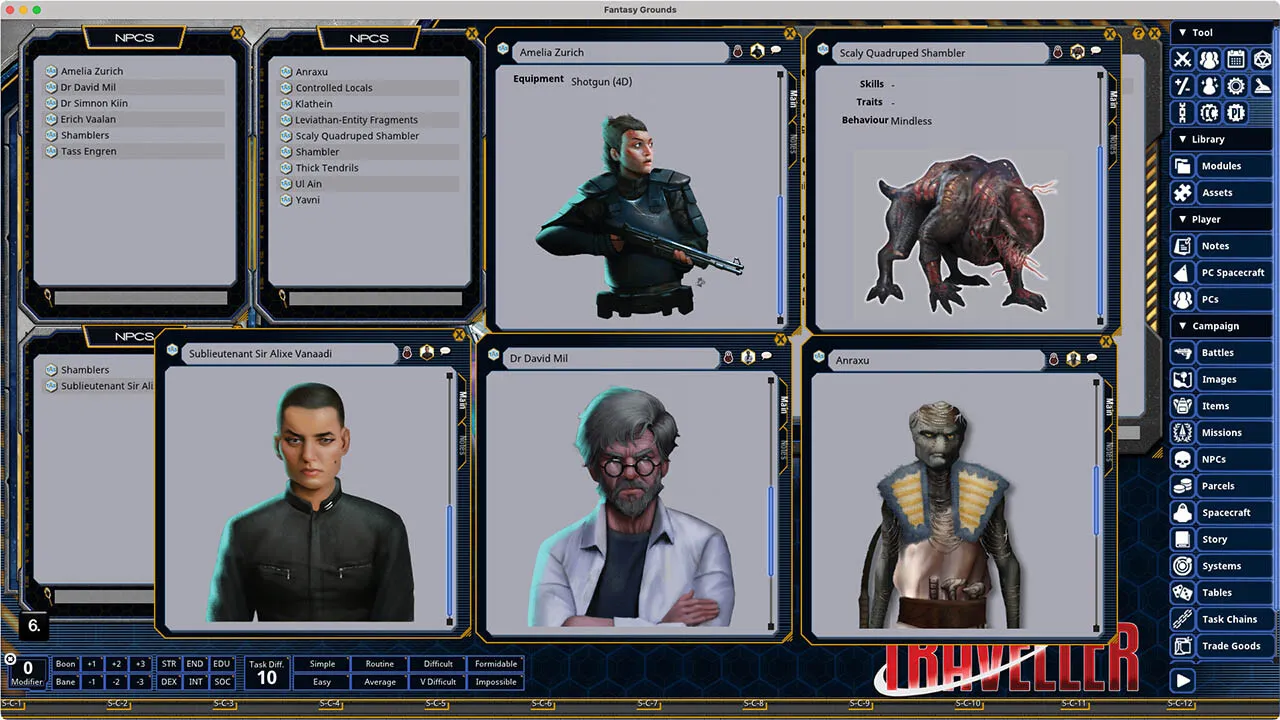 Fantasy Grounds - Deepnight Revelation Core Set Screenshot 3