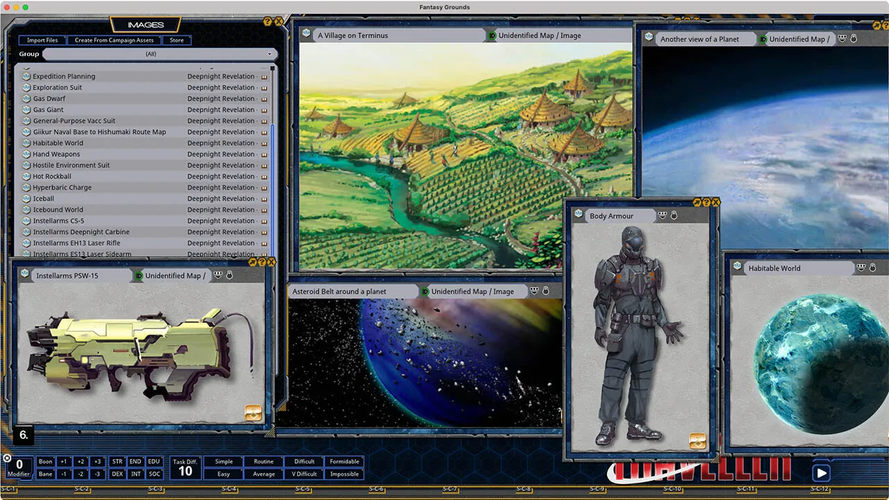 Fantasy Grounds - Deepnight Revelation Core Set Screenshot 5