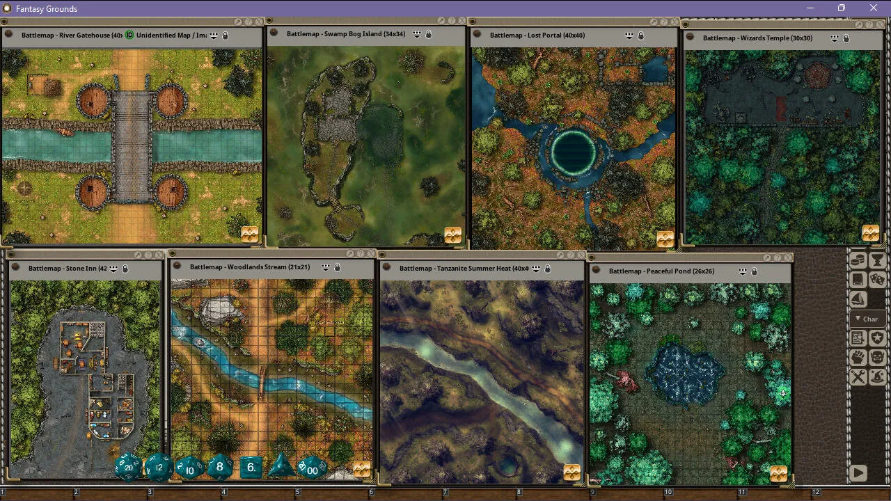 Fantasy Grounds - Wilderness Map Collection Screenshot 0