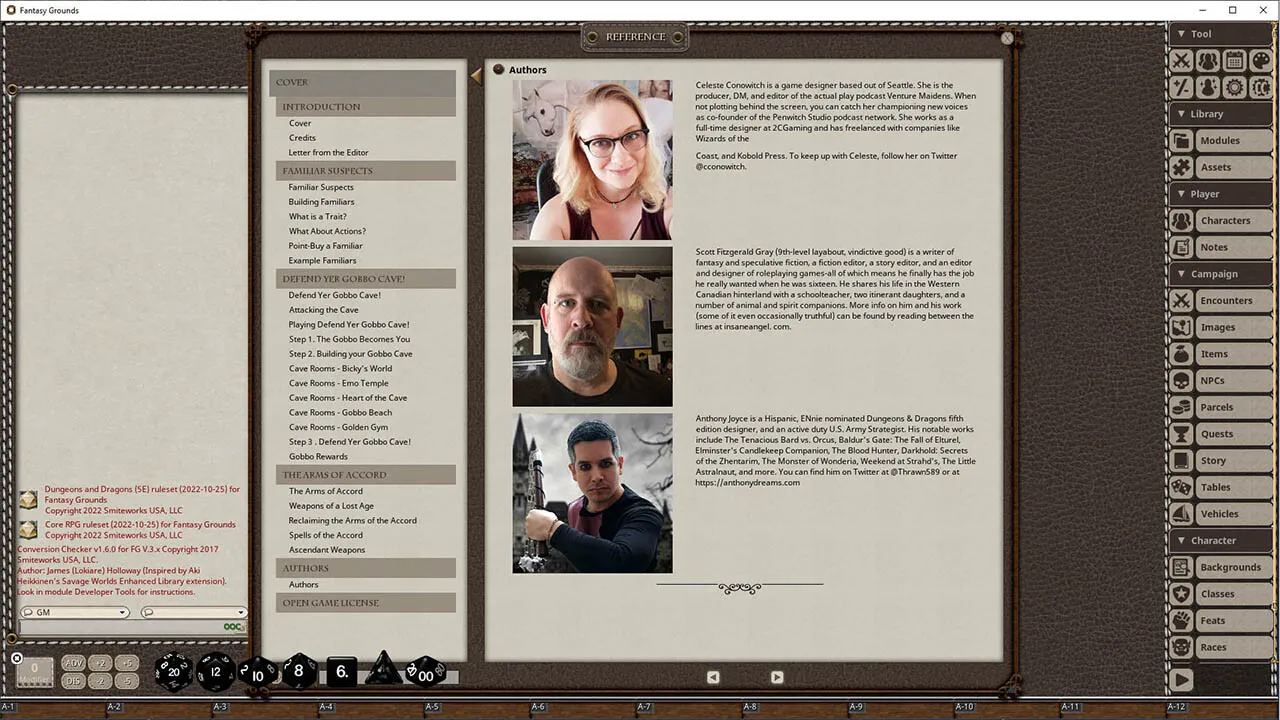 Fantasy Grounds - Arcadia Issue 010 Screenshot 2