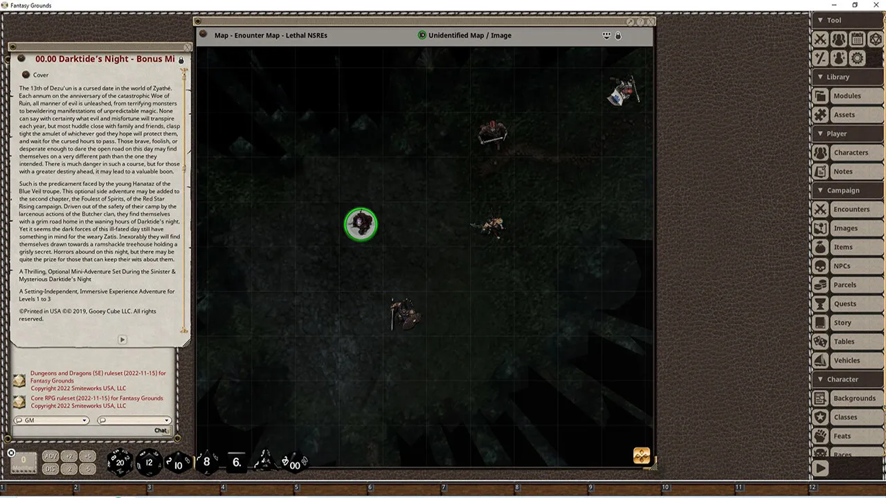 Fantasy Grounds - Darktide's Night Screenshot 4