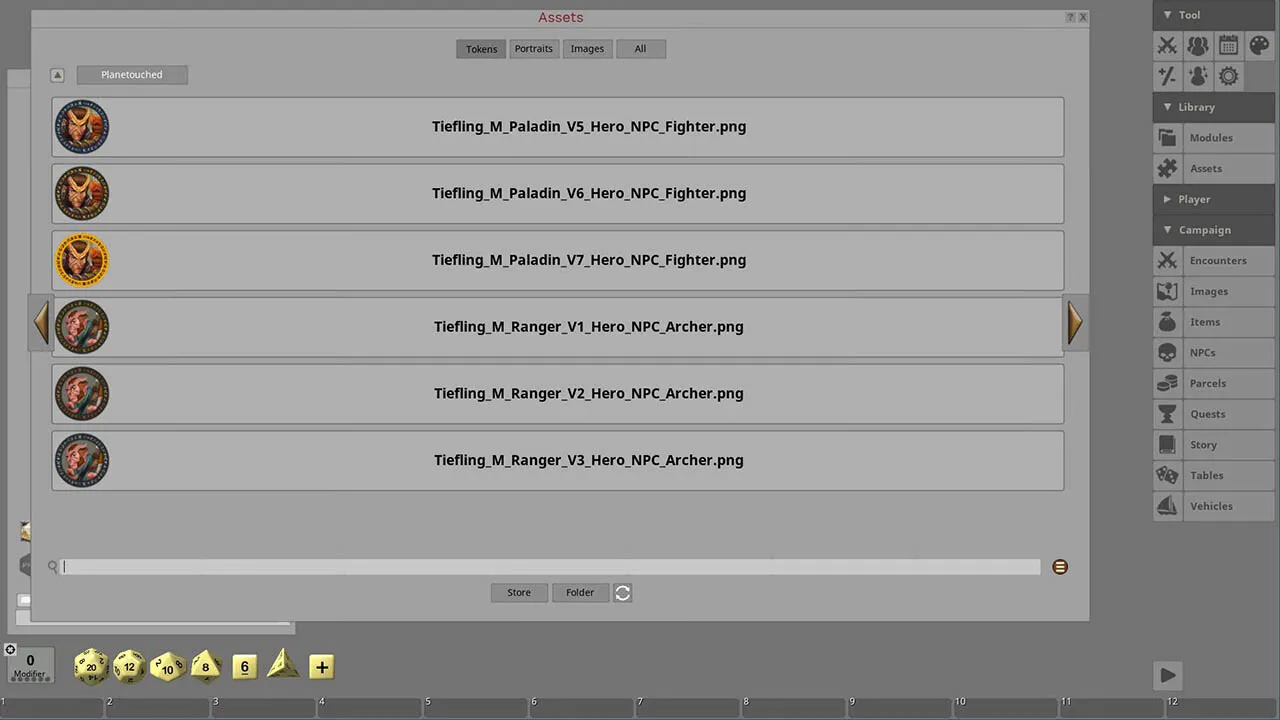 Fantasy Grounds - Planetouched Screenshot 4