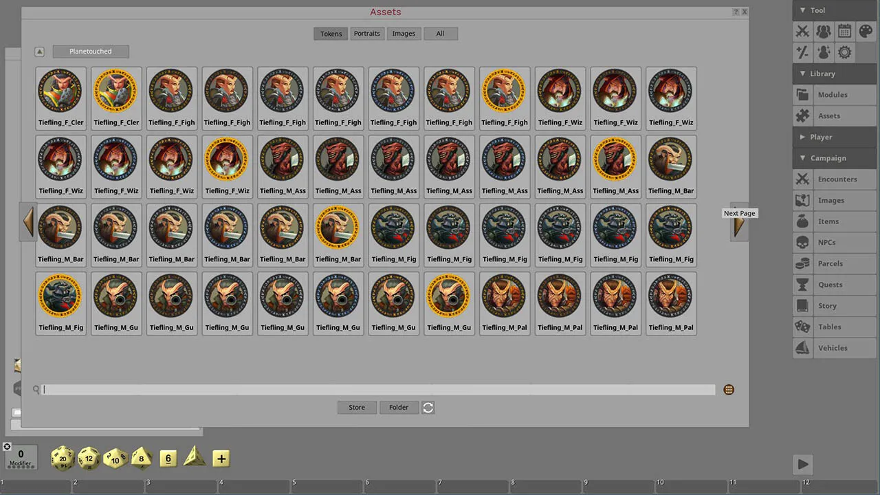 Fantasy Grounds - Planetouched Screenshot 2