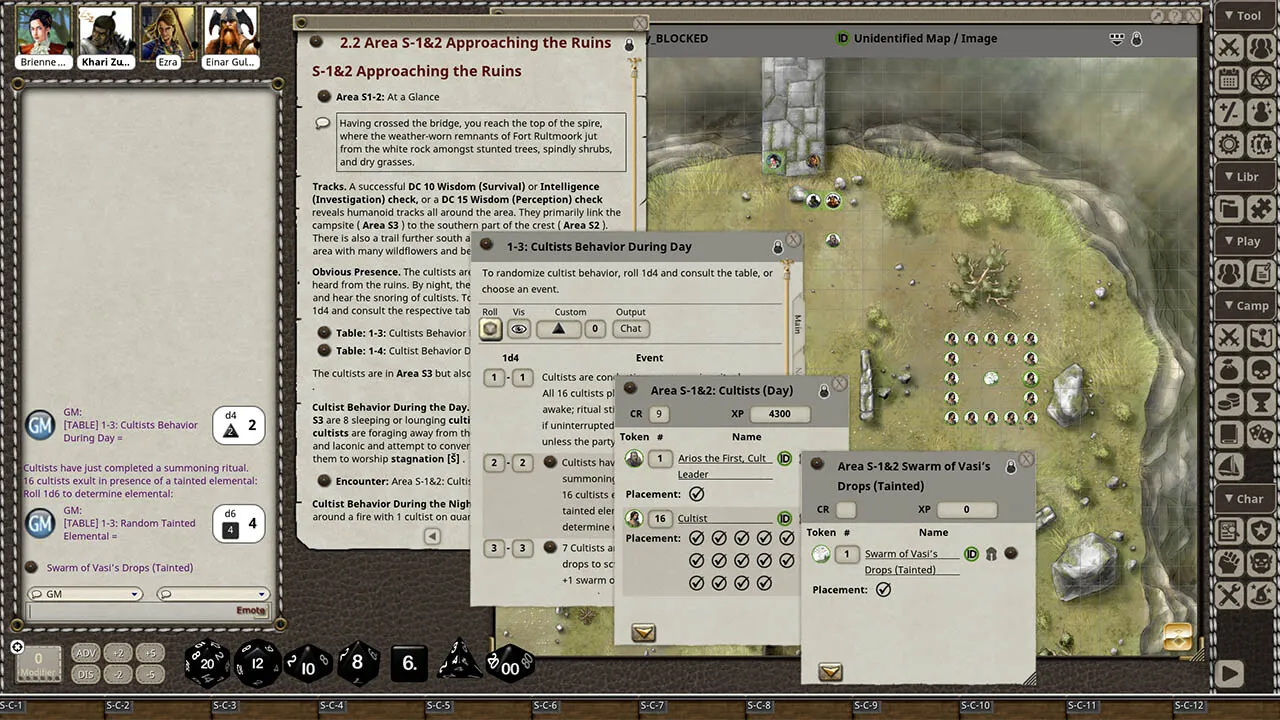Fantasy Grounds - Rultmoork Screenshot 2