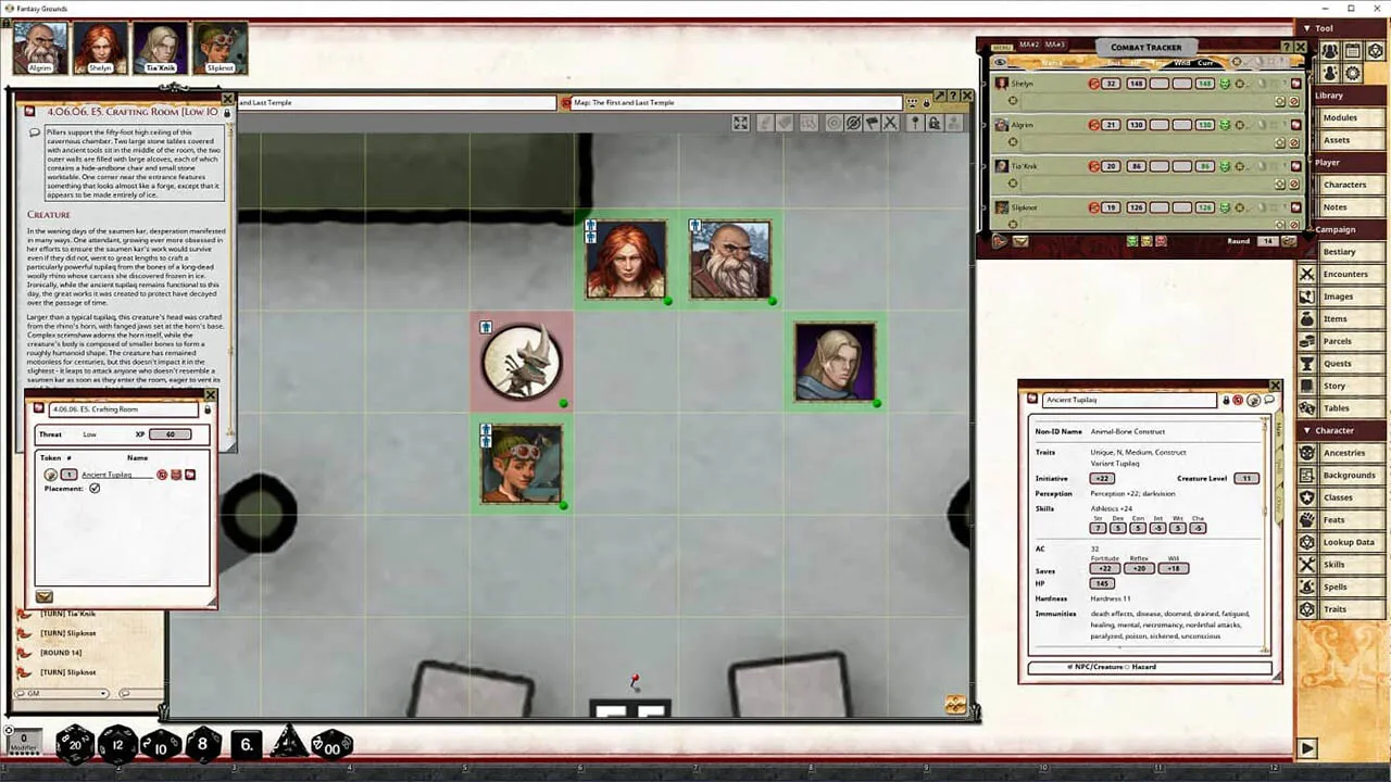 Fantasy Grounds - Pathfinder 2 RPG - Gatewalkers AP 3: Dreamers of the Nameless Spires Screenshot 6