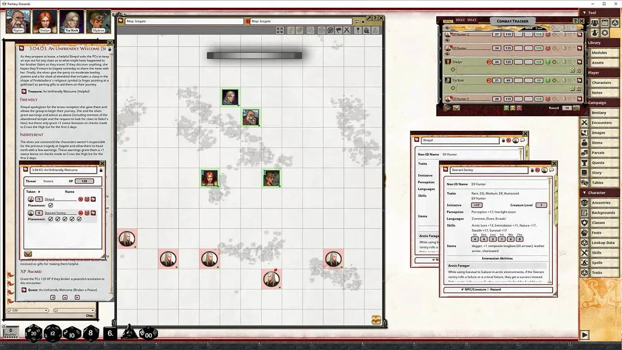 Fantasy Grounds - Pathfinder 2 RPG - Gatewalkers AP 3: Dreamers of the Nameless Spires Screenshot 5