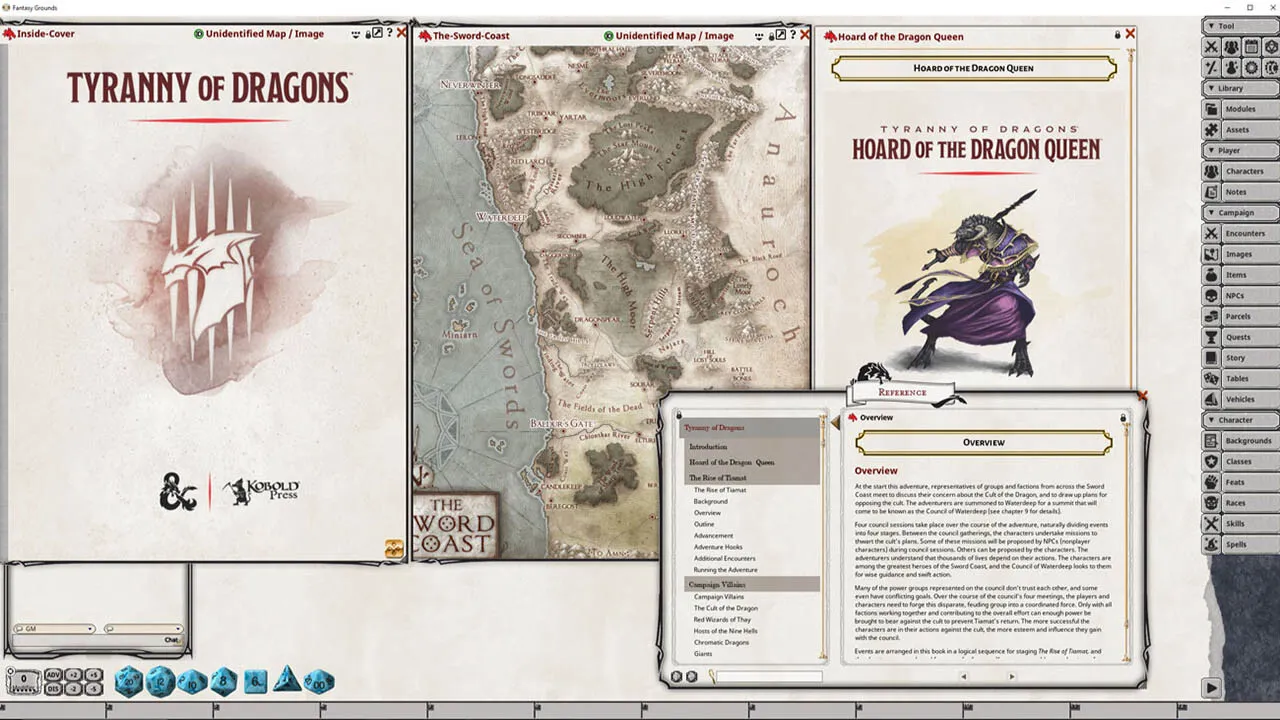 Fantasy Grounds - D&D Tyranny of Dragons Screenshot 4