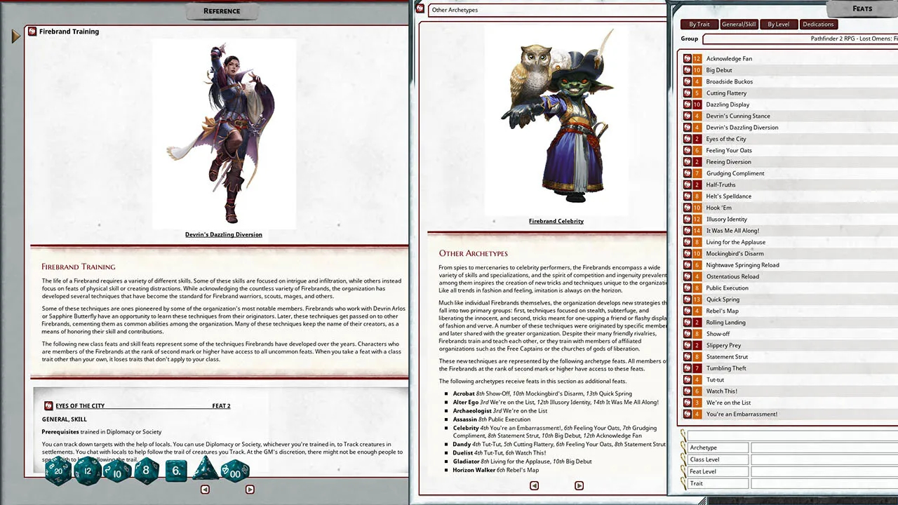 Fantasy Grounds - Pathfinder 2 RPG - Lost Omens: Firebrands Screenshot 6