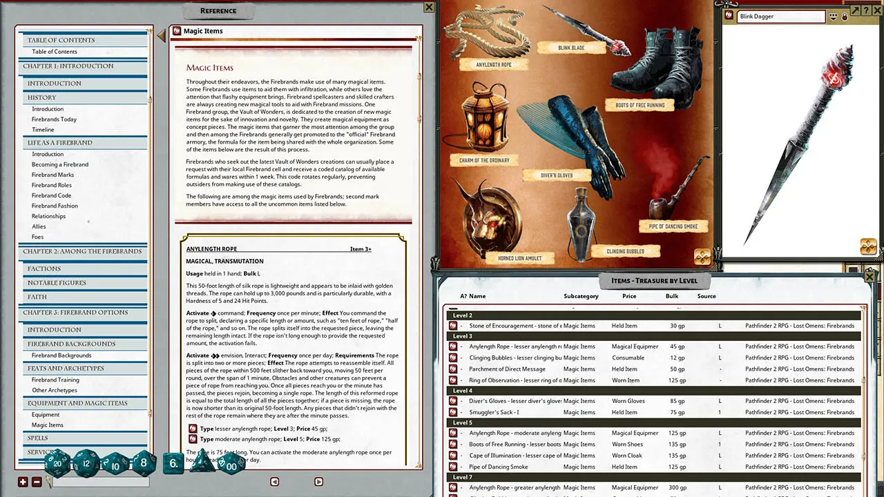 Fantasy Grounds - Pathfinder 2 RPG - Lost Omens: Firebrands Screenshot 0