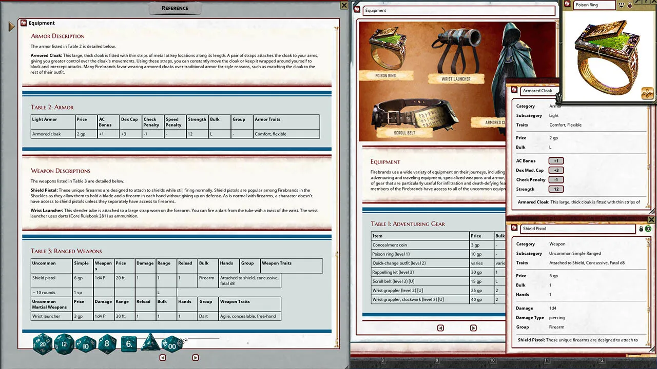 Fantasy Grounds - Pathfinder 2 RPG - Lost Omens: Firebrands Screenshot 4