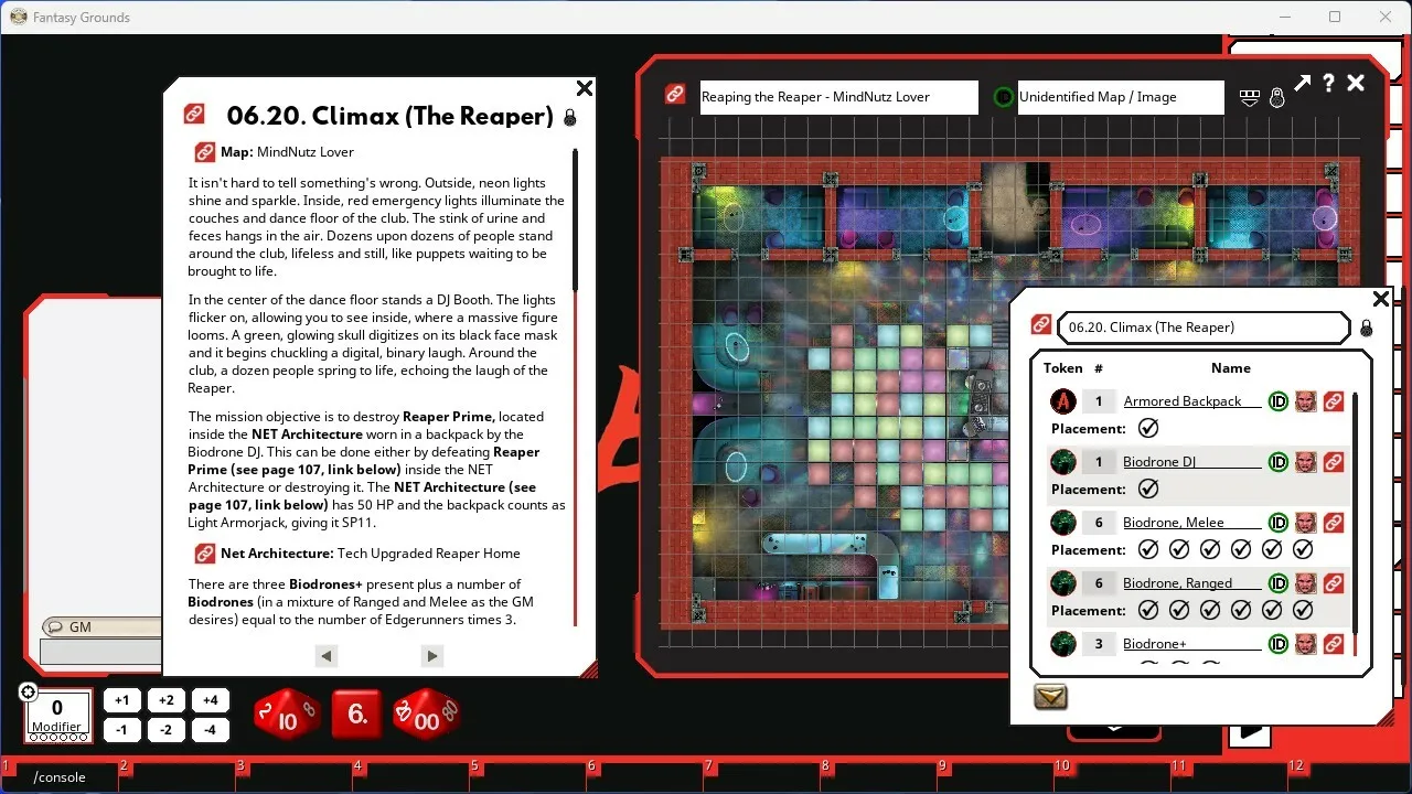 Fantasy Grounds - Cyberpunk Red - Tales of the RED: Street Stories Screenshot 4