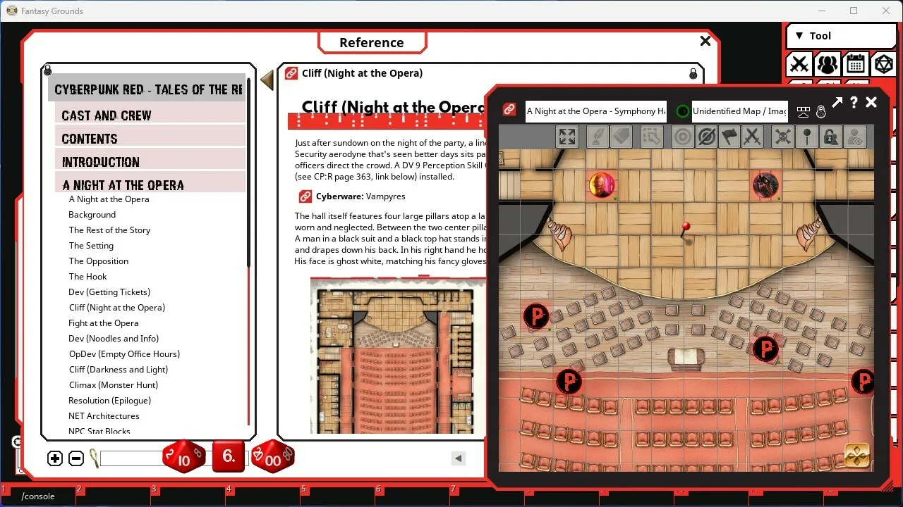 Fantasy Grounds - Cyberpunk Red - Tales of the RED: Street Stories Screenshot 2