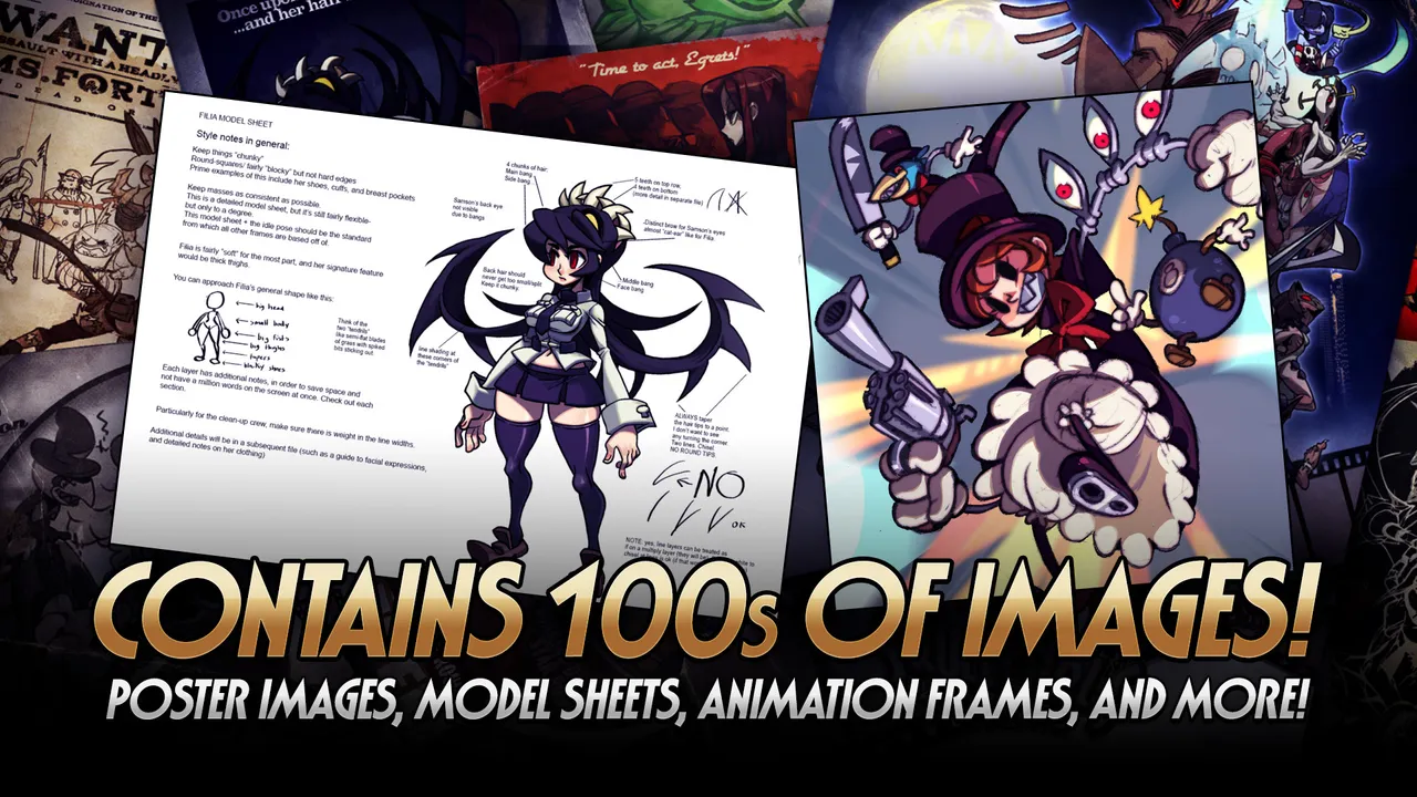Skullgirls: Digital Art Compendium Screenshot 0