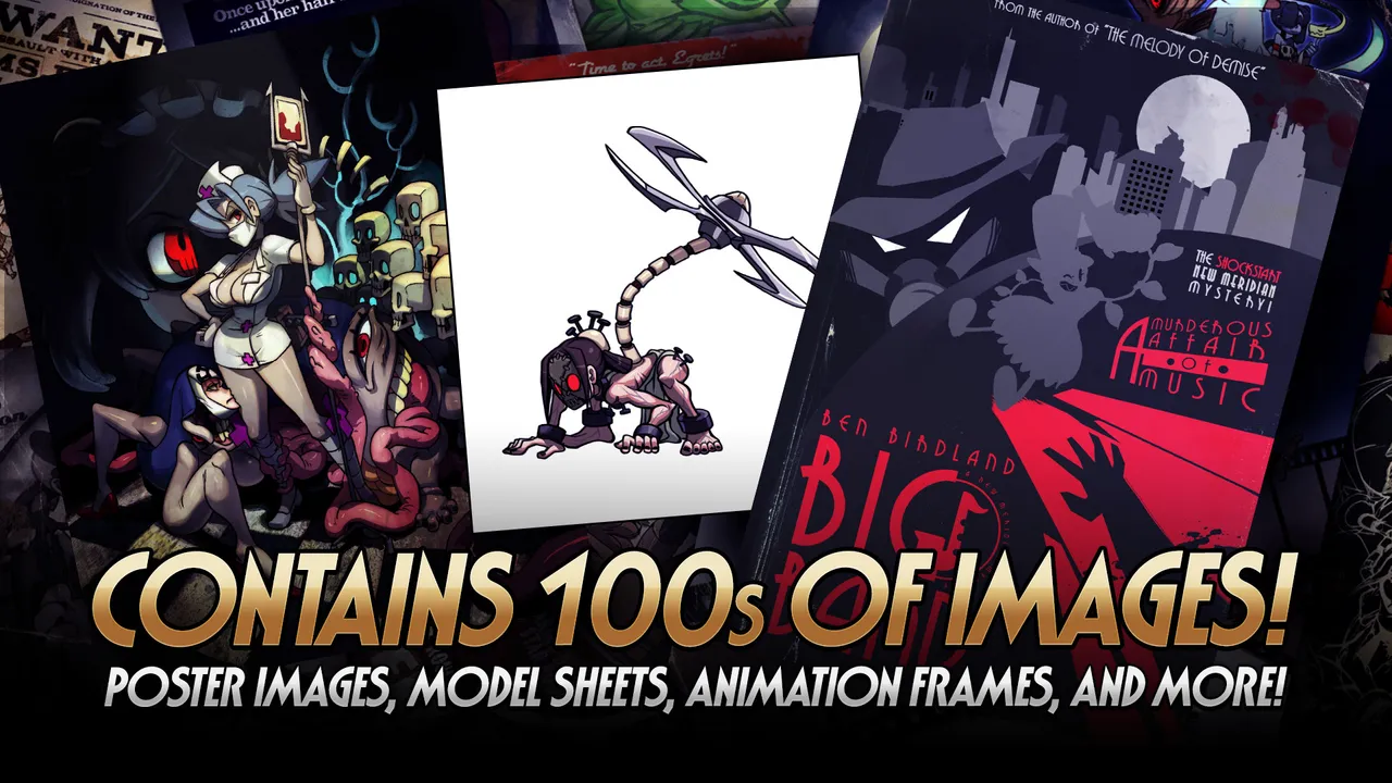 Skullgirls: Digital Art Compendium Screenshot 1