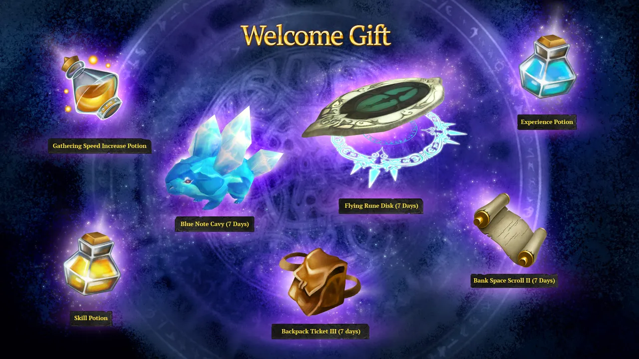 Runes of Magic – Welcome Gift Screenshot 0
