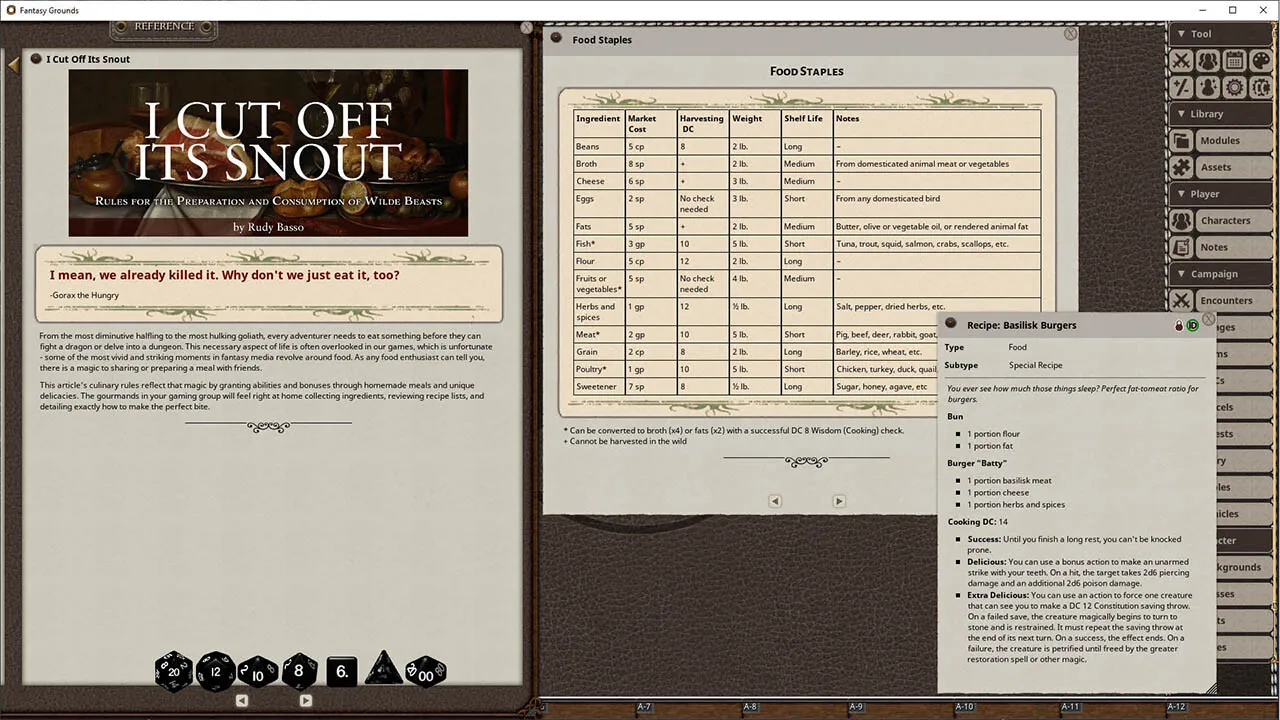Fantasy Grounds - Arcadia Issue 011 Screenshot 4