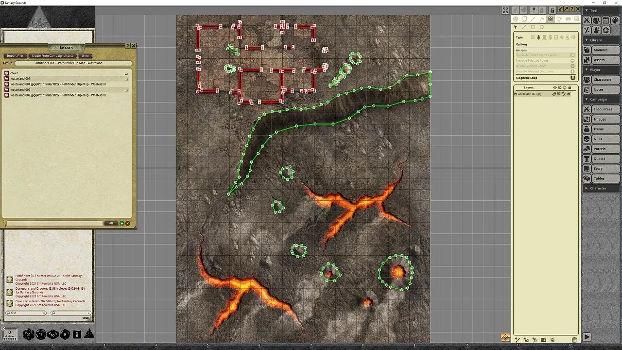 Fantasy Grounds - Pathfinder RPG - Pathfinder Flip-Map - Wasteland Screenshot 1
