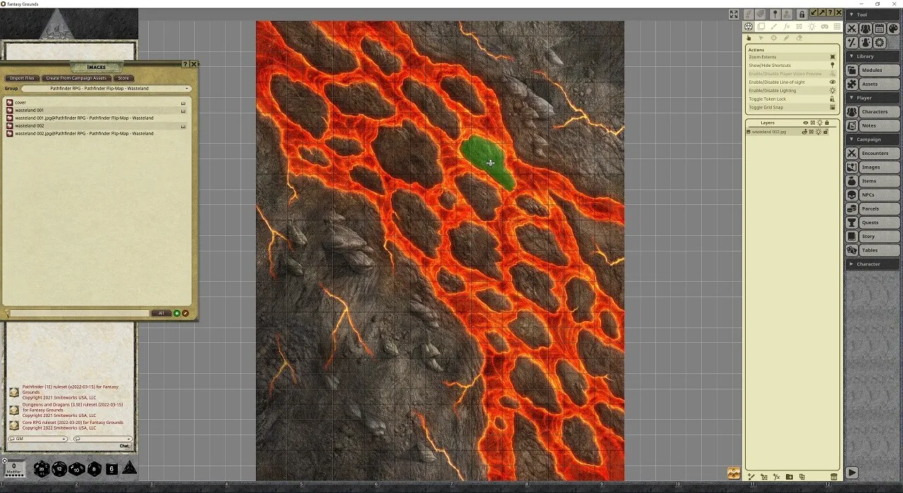 Fantasy Grounds - Pathfinder RPG - Pathfinder Flip-Map - Wasteland Screenshot 3