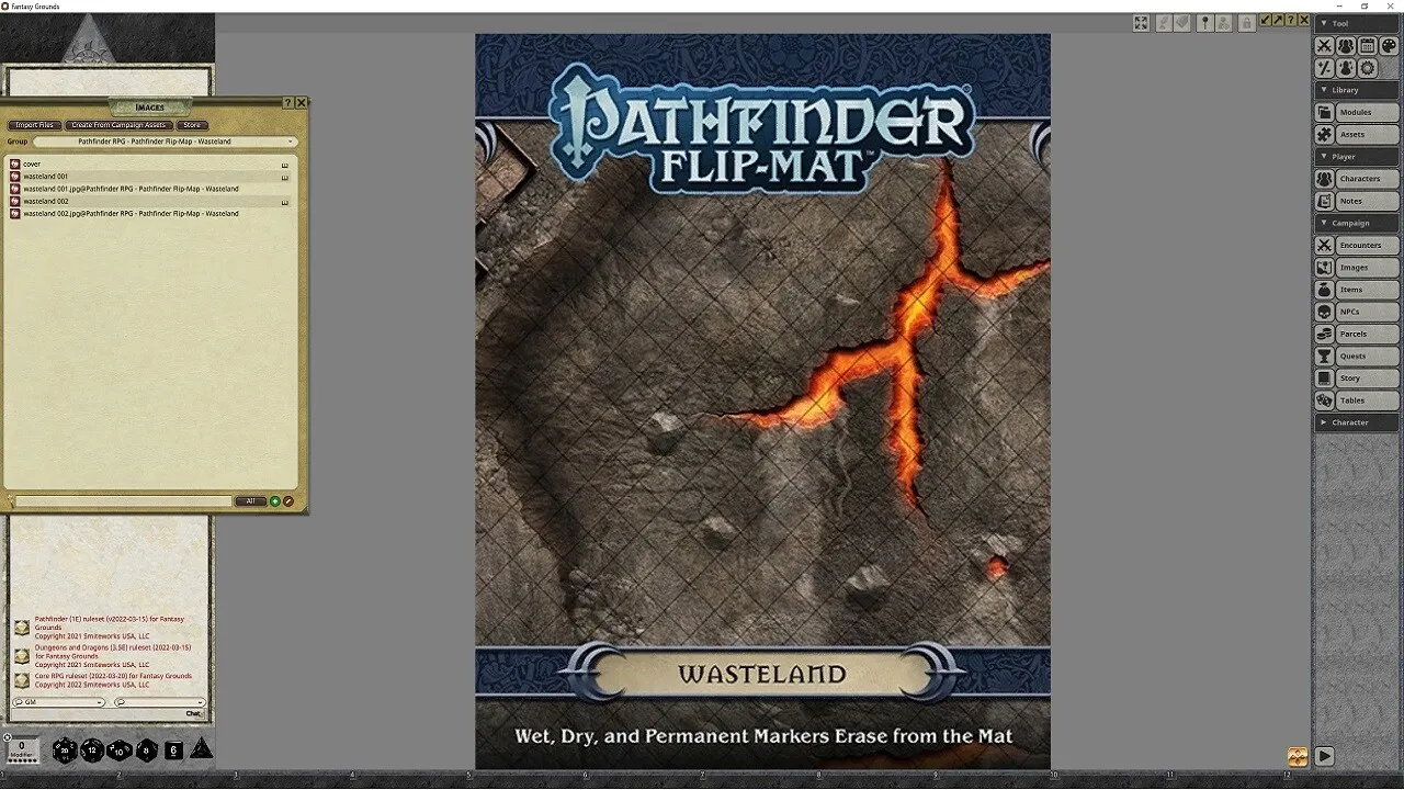Fantasy Grounds - Pathfinder RPG - Pathfinder Flip-Map - Wasteland Screenshot 0