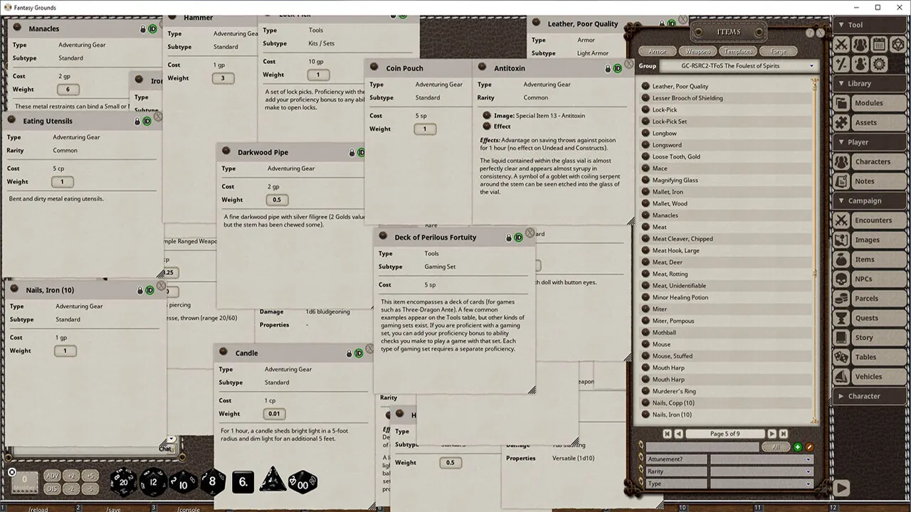 Fantasy Grounds - The Foulest of Spirits - Chapter Two of the Red Star Rising Campaign Screenshot 0