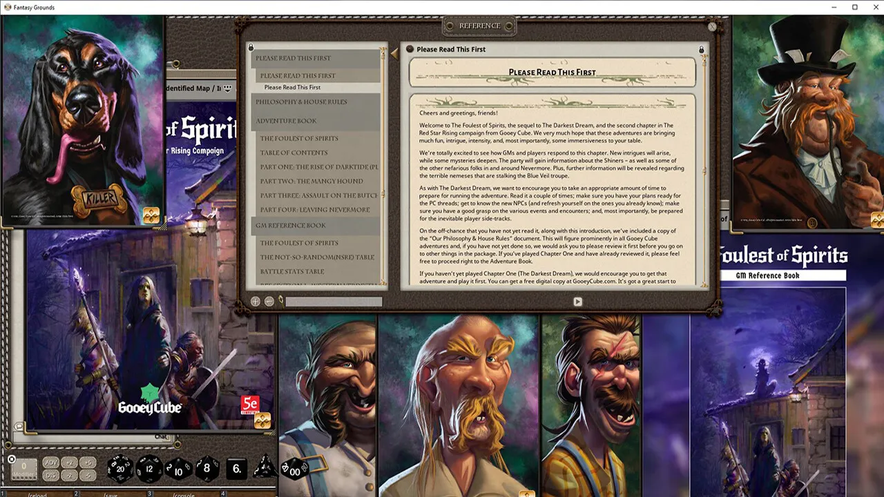 Fantasy Grounds - The Foulest of Spirits - Chapter Two of the Red Star Rising Campaign Screenshot 1