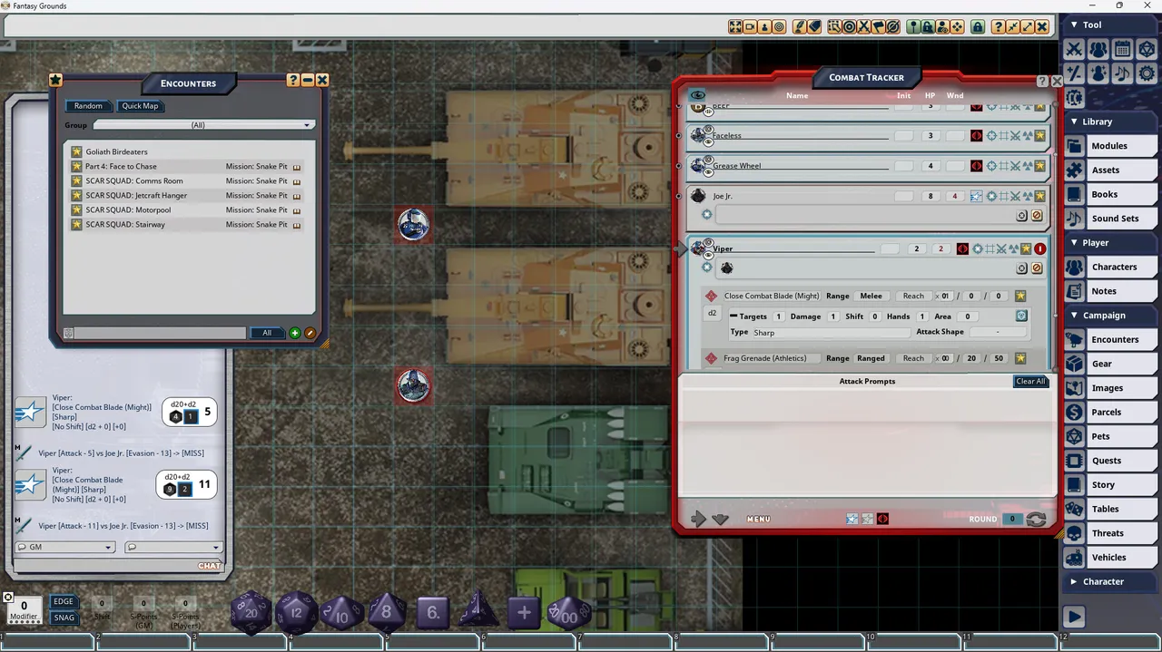 Fantasy Grounds - G.I. JOE Roleplaying Game Core Rulebook Screenshot 4