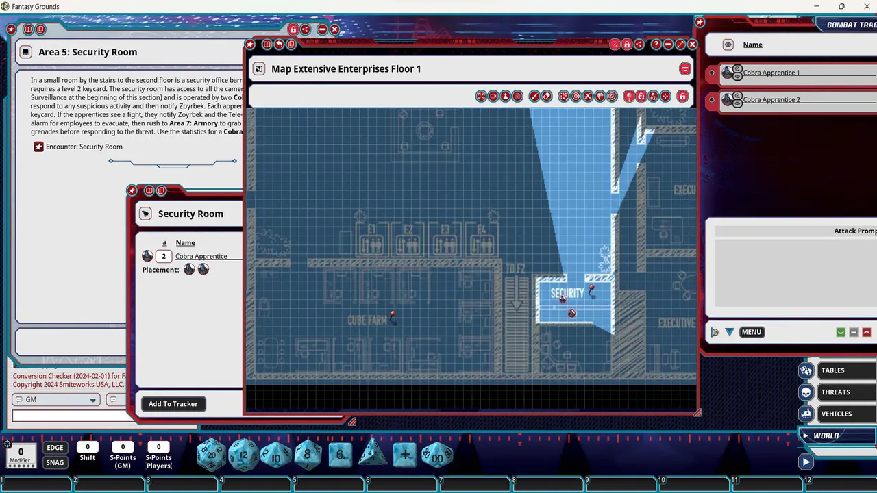 Fantasy Grounds - G.I. JOE Roleplaying Game Operation Cold Iron Adventure Screenshot 5
