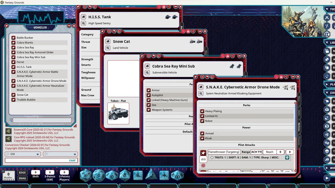 Fantasy Grounds - G.I. JOE Roleplaying Game Operation Cold Iron Adventure Screenshot 6
