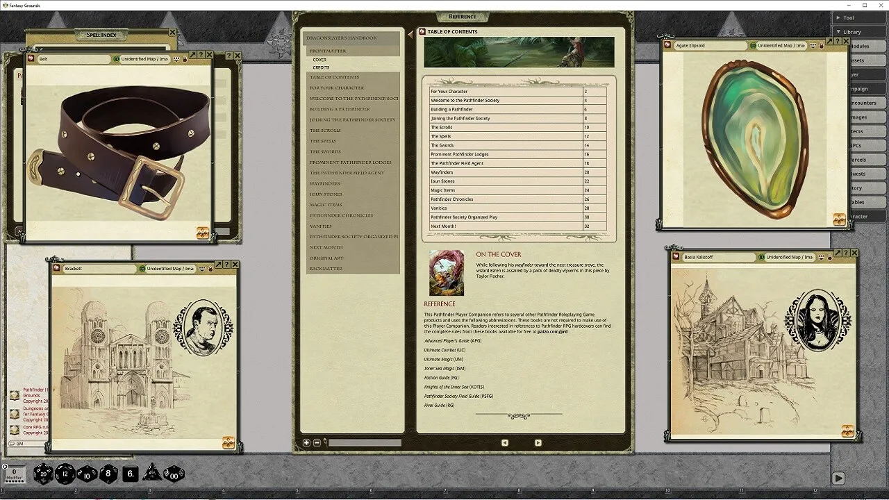 Fantasy Grounds - Pathfinder RPG - Pathfinder Companion: Pathfinder Society Primer Screenshot 1
