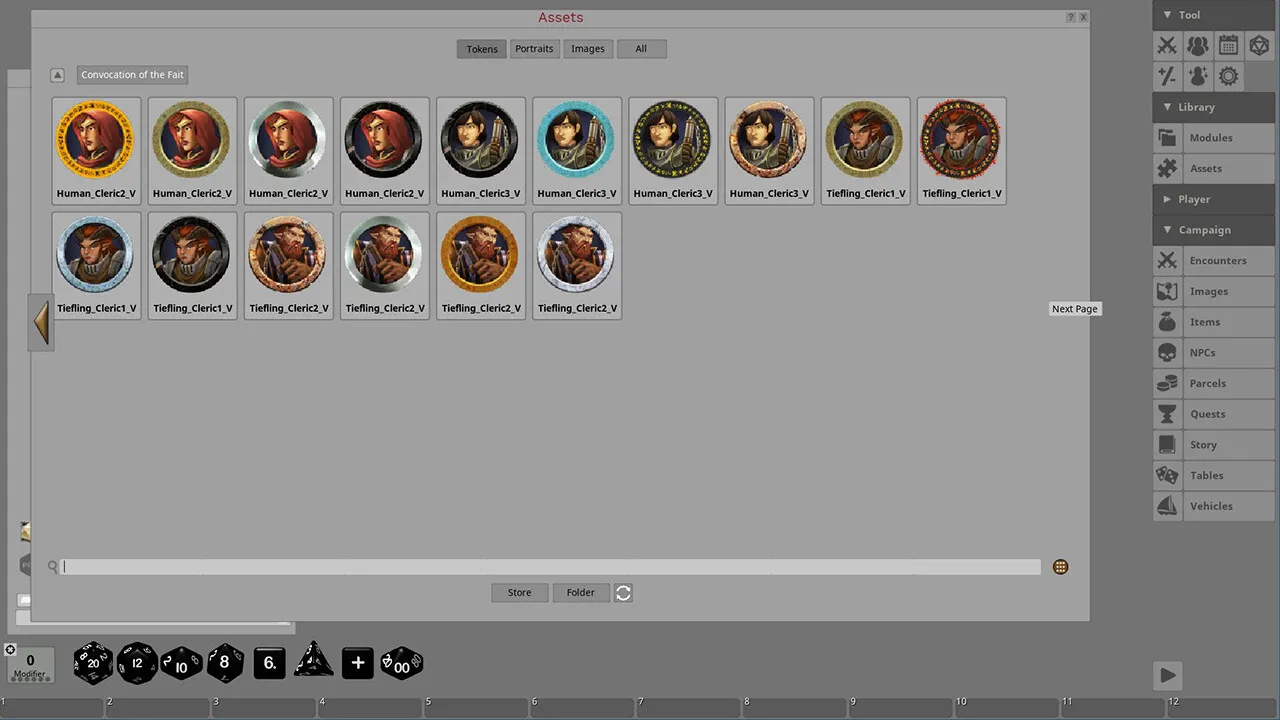 Fantasy Grounds - Convocation of the Faithful Screenshot 1