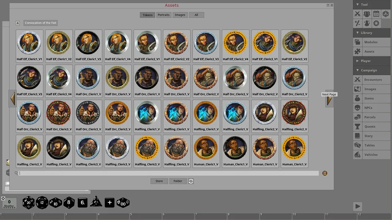 Fantasy Grounds - Convocation of the Faithful Screenshot 4