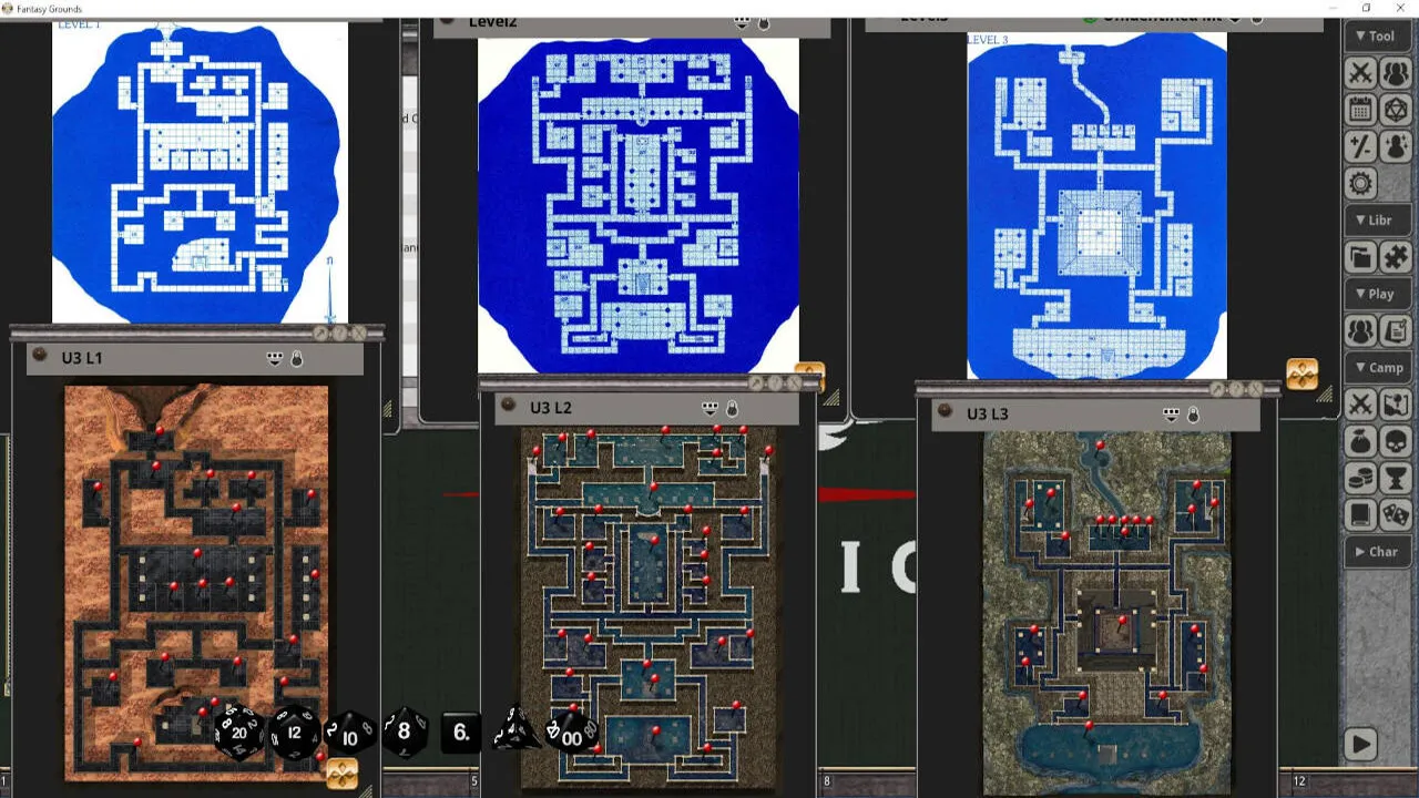 Fantasy Grounds - D&D Classics: U3 The Final Enemy (1E) Screenshot 4