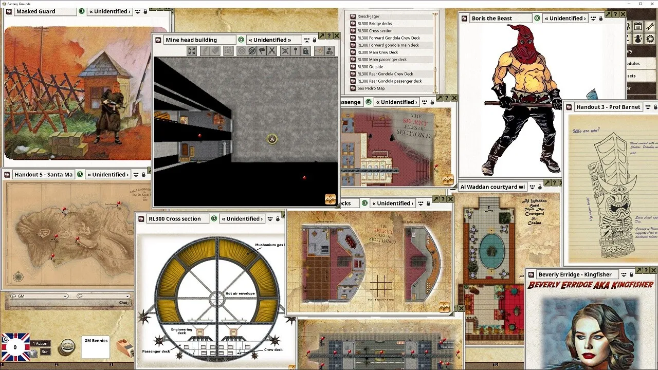 Fantasy Grounds - The Secret Files of Section D Screenshot 4