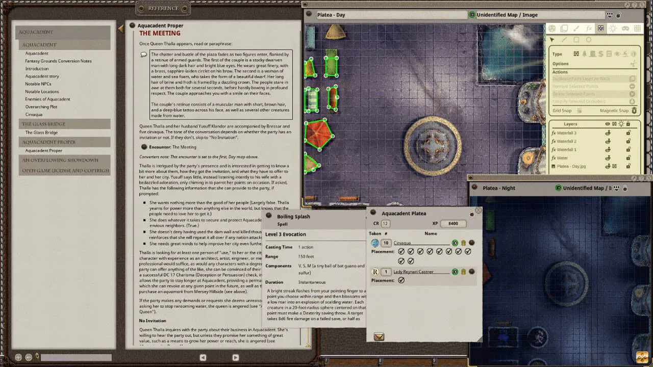 Fantasy Grounds - Aquacadent Screenshot 0
