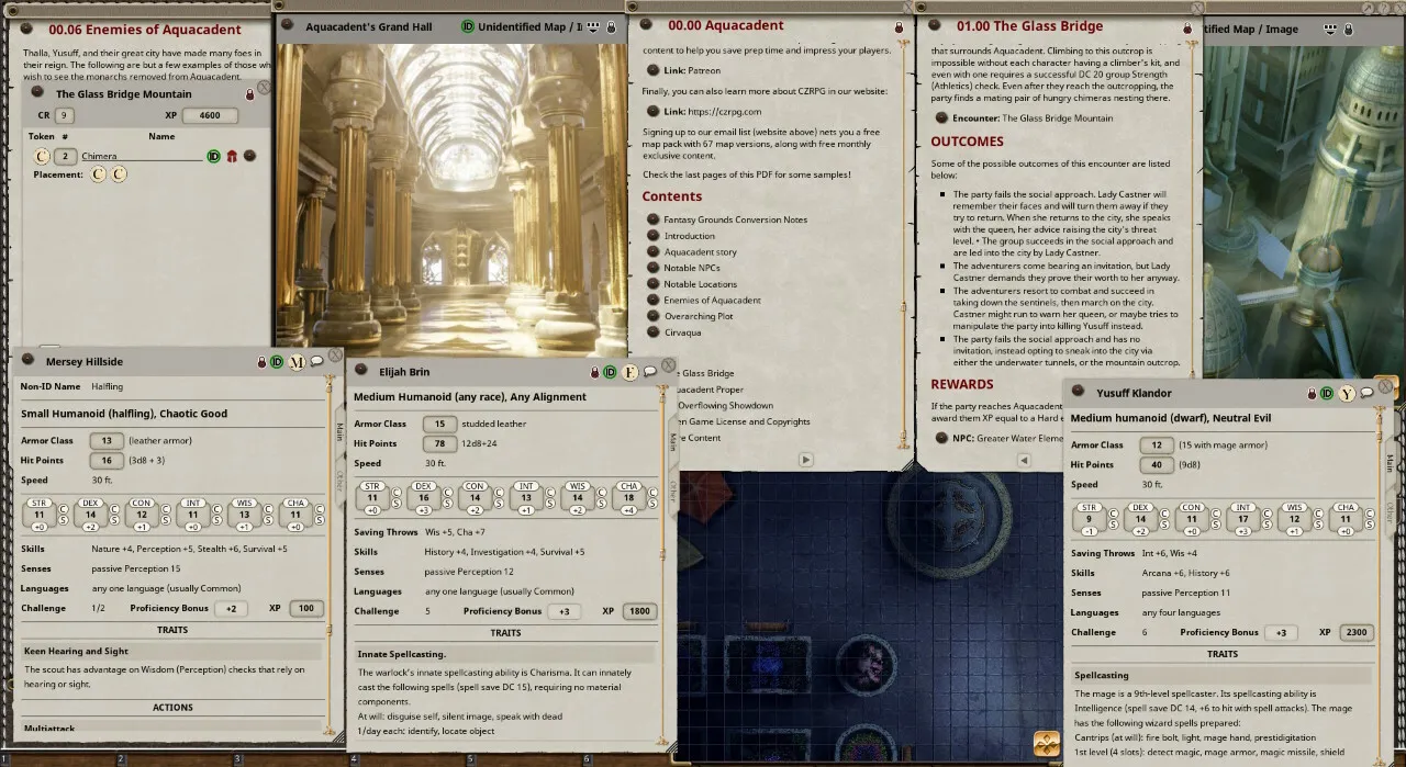 Fantasy Grounds - Aquacadent Screenshot 4