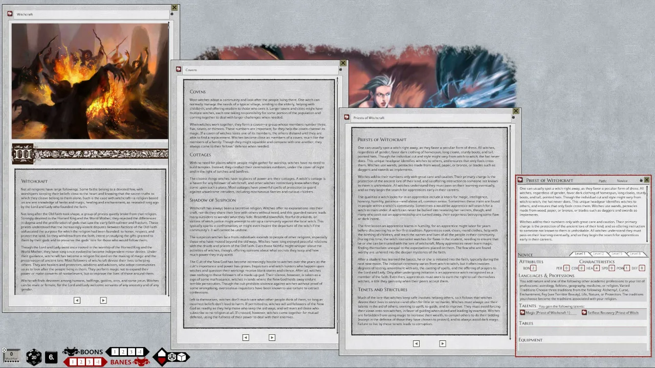 Fantasy Grounds - Shadow of the Demon Lord Uncertain Faith Screenshot 0