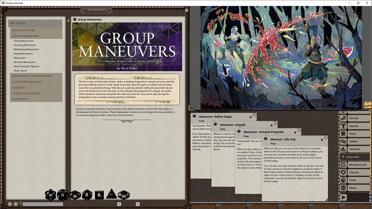 Fantasy Grounds - Arcadia Issue 013 Screenshot 1