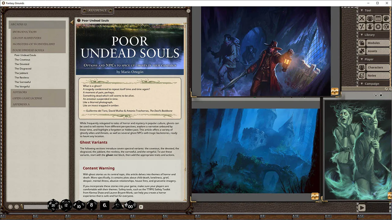Fantasy Grounds - Arcadia Issue 013 Screenshot 3