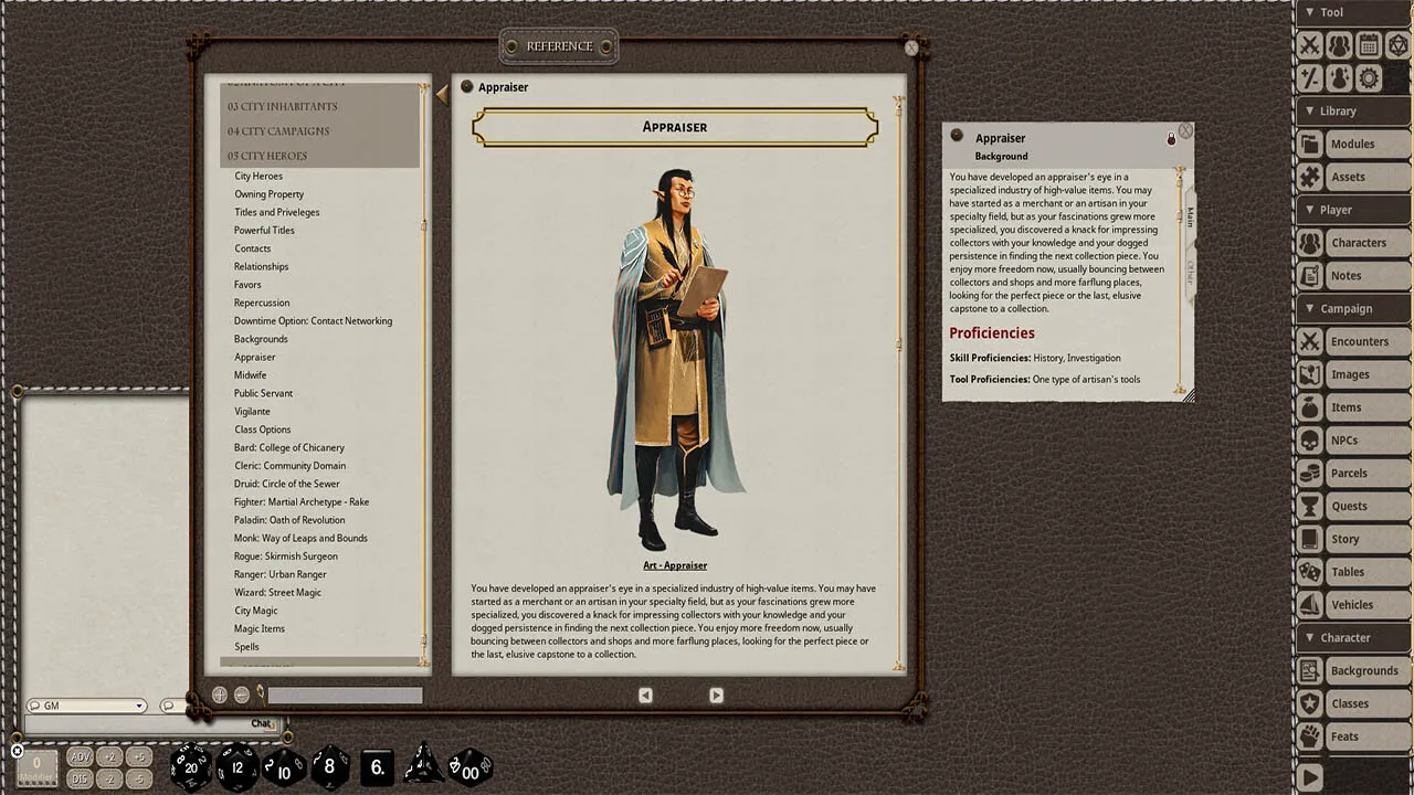 Fantasy Grounds - Campaign Builder: Cities & Towns Screenshot 4