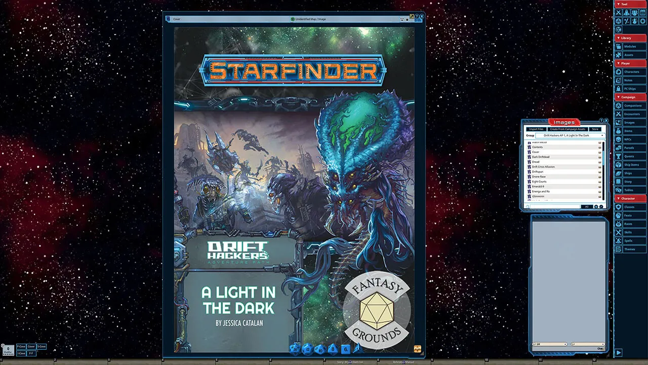 Fantasy Grounds - Starfinder RPG - Adventure Path #49: A Light in the Dark (Drift Hackers 1 of 3) Screenshot 0