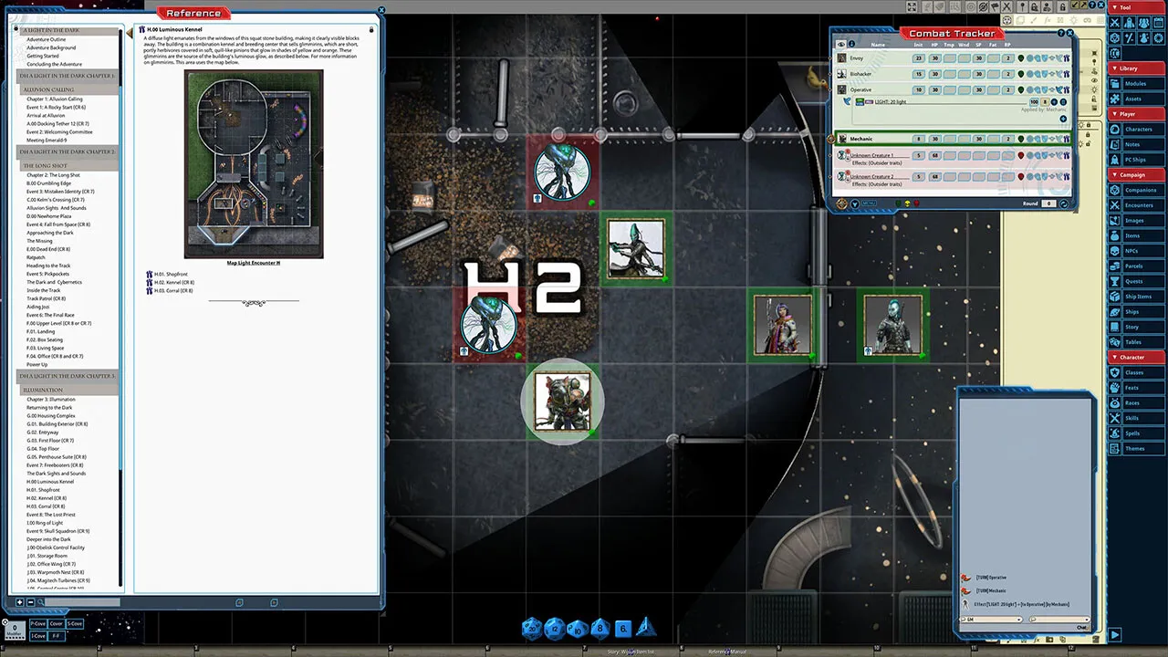 Fantasy Grounds - Starfinder RPG - Adventure Path #49: A Light in the Dark (Drift Hackers 1 of 3) Screenshot 2