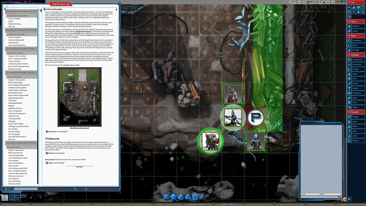 Fantasy Grounds - Starfinder RPG - Adventure Path #49: A Light in the Dark (Drift Hackers 1 of 3) Screenshot 4
