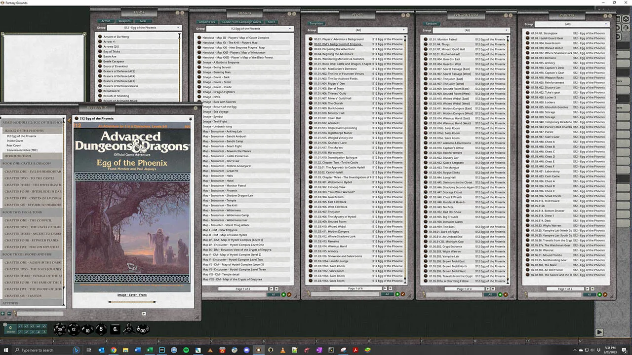 Fantasy Grounds - D&D Classics - I12: Egg Of The Phoenix Screenshot 5
